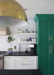 Black And Gold Kitchen Design Ideas Photoshopping Crumbs And Other Truths Emily A Clark Kitchen Black Counter Black Kitchen Decor Green Cabinets