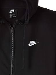 Amazon.com: Nike NSW Hoodie FZ Mens (XS, Black/White) : Clothing, Shoes &  Jewelry