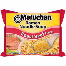 Maybe you would like to learn more about one of these? Maruchan Ramen Noodle Soup Rost Beef Flavor 3 X 85 G 1 50