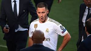 Real madrid players warm up prior to the la liga santader match between sevilla fc and real madrid at estadio ramon sanchez pizjuan on december 05, 2020 in seville, spain. Eden Hazard S Real Madrid Squad Number Revealed As Forward Has First Training Session As A Galactico 90min