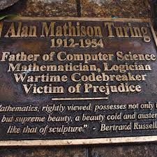 English scientist alan turing was born alan mathison turing on june 23, 1912, in maida vale, london, england. Alan Turing Memorial Manchester England Atlas Obscura