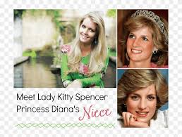 Princess diana's niece, lady kitty spencer, is officially off the market. Lady Kitty Spencer Princess Diana Clipart 3766613 Pikpng