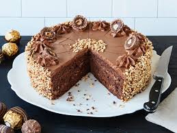 rocher torte rezept mit nutella einfach backen