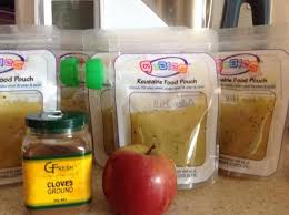 Apple Kiwi And Clove Puree For Reusable Pouches By Dothan Rose A Thermomix Sup Sup Recipe In The Category Baby Food On Www Recipecommunity Com Au The Thermomix Sup Sup Community