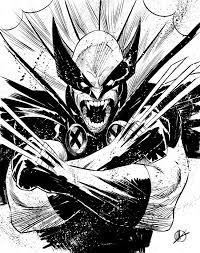 Black And White Comic Art Matteo Scalera