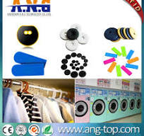 860~960MHz Non-Woven Fabric RFID UHF Laundry Tag for Laundry Store