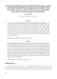 Maybe you would like to learn more about one of these? Top Pdf Kritik Sosial Dalam Dua Puisi Dikumpulan Puisi Malu Aku Jadi Orang Indonesia Majoi Karya Taufiq Ismail 123dok Com