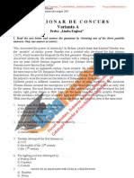 Rezultate admitere umf carol davila 2017. Culegere De Teste Lb Engleza Academia Militara 2017