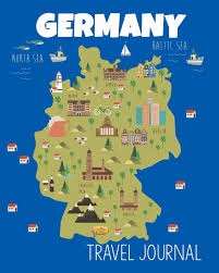 2036x2496 / 2,17 mb go to map. Buy Travel Journal Germany Travel Keepsake Journal Vacation Diary Germany Map Cover Book Online At Low Prices In India Travel Journal Germany Travel Keepsake Journal Vacation Diary