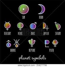 Insight into the 12 zodiac signs. Planet Symbol Sign Vector Photo Free Trial Bigstock
