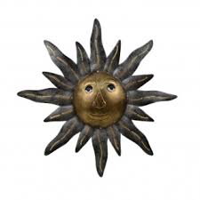 Deutscher garten auf der expo 2019 in peking. Wanddeko Sonne Metall Wandbild Garten Deko Wand Figur Skulptur Wandschmuck Kaufen Bei Gerhard Rapp Gmbh
