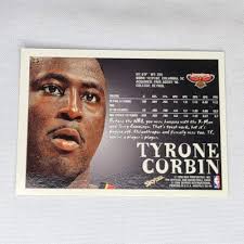 1998-99 Skybox NBA Hoops Basketball #25 Tyrone Corbin Atlanta Hawks