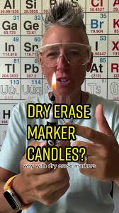 Dry Erase Marker Candles For Everyone!! #Chemistry #TikTokTaughtMe  #LevelUpBootcamp #TikTokPartner