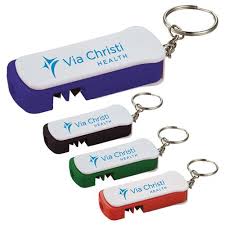 Custom Swivel Screwdriver Keychain Lights Keychain Flashlights Keychain Lights White Led Lights