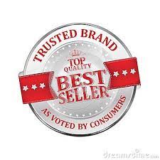 Trusted Brand Best Seller Shiny Icon Label Badge Business Stamps Trusted Brands Brand