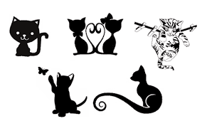 Fichiers Gratuits De Chats Et Chatons Svg Studio3 Sst Png Telechargez Ces Motifs Vec Fichiers Silhouette Portrait Vectoriel Fichiers Silhouette Gratuits