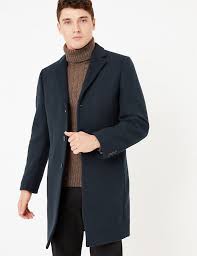 Widest selection of new season & sale only at lyst.com. Single Breasted Longline Overcoat M S Collection M S