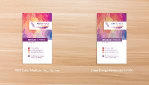 The templates will be marked with the safety line, trim line, and bleed line. Gotprint 10 Common Business Card Mistakes And How To Prevent Them Mistake 2 Designing Your Cards In Rgb Mode Your File Should Be Designed In Cmyk Mode Or Converted To Cmyk