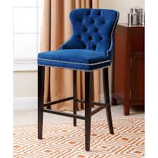 Sip In High Style Thanks To The Abbyson Brittany Tufted Bar Stool This Stunning Bar Stool Is Crafted With A Stur Abbyson Living Bar Stools Living Room Stools