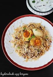Hyderabadi Egg Dum Biryani Restaurant Style Anda Biryani Recipe Biryani Recipe Dum Biryani Biryani