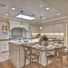 curved kitchen islands with seating