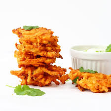 Easy Onion Bhajis Recipes Recipe Vegetarian Curry Onion Bhaji Recipes Recipes
