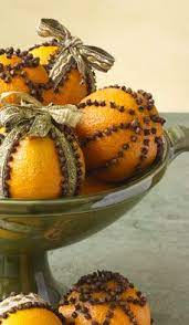 Pomanders Christmas Holidays Rehearsal Dinner Centerpieces Thanksgiving Tablescapes