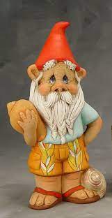 Sam Small Beach Gnome Unfinished Ceramic Crafts For Painting Gnome Garden Gnomes Garden Gnomes For Sale