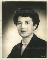 1955 Press Photo Mrs. Sylvia Hermann, National Federation of Republican  Women