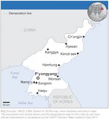 Its western border is formed by the yellow sea, while its eastern border is defined by the sea. Democratic People S Republic Of Korea Green Growth Knowledge Platform