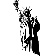 New York Wall Decals Statue Of Liberty Ambiance Sticker Com Décoration, stickers, sticker, mural, decoration maison, stickers muraux. wall decal statue of liberty