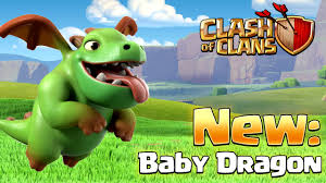 Clash Of Clans New Baby Dragon Troop New Update Youtube