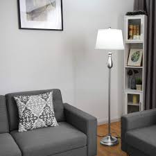 Tangkula Lamp Set 3piece Modern Home Living Room Bedroom Nickel Finish Lamps Floor Lamp And Table Lamps Set W Bedroom Lamp Sets Floor Lamp Bedroom Nickel Lamps