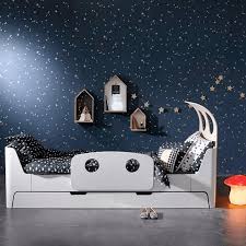 Accented perfectly by the peacock feather canvas on the wall, we've been shown that it doesn't take much to be. 36 Inspiring Outer Space Bedroom Decor Ideas Space Themed Bedroom Outer Space Bedroom Outer Space Bedroom Decor