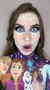 Quiero decir que este ha sido mi mejor tik tok hasta el momento!!! A  alguien más le encanta? #frozen #frozenmakeup #olaf #makeup #maquillaje #art