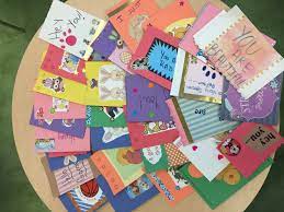 Rubino had been a competitive gymnast when she was diagnosed with a tissue and bone disease in 2006. 27 Card For Hospitalized Kids Ideas Kids Kids Cards Kindness Projects