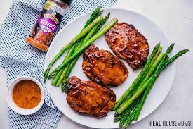 When you've got a big spread of food for your guests, one pulled pork side dish that flavorful baked beans are the perfect side dish to serve with pulled pork, and if you do them in the slow cooker, they work well even on a weeknight. Honey Barbecue Pork Chops Real Housemoms