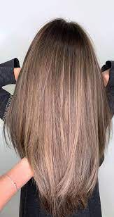57 Cute Autumn Hair Colours And Hairstyles Light Ash Chestnut In 2020 Brown Hair Balayage Hair Color Trends Brunette Hair Color