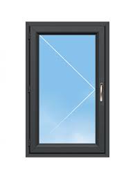 Avec un chiffre d'affaires de 380. Fenetres Pvc 1 Vantail Ouvrant A La Francaise Gris Graine 500x550