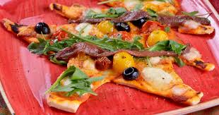 Pizza Arbol De Navidad Receta Recetas De Pizza Recetas De Comida Recetas