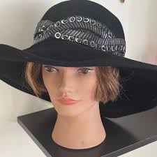 Vintage Frank Olive Black Hat