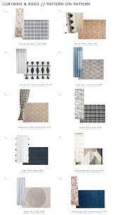 Power Couples How To Expertly Pair Curtains Rugs 30 Combos To Try Emily Henderson Living Room Decor Curtains Patterned Furniture Rugs In Living Room