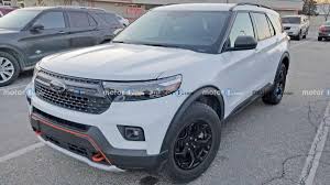 Imagine yourself in a 2021 ford® explorer. The Interior Of The Ford Explorer Timberline Suv Captured For The First Time Byri