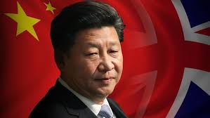 Xi Jinping fans swamp protesters during Mall procession