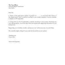 Recommendation letter for visa sample 2. Application Letter Visa