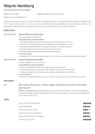 This resume was written by our experienced resume writers specifically for this profession. Hr Assistant Resume Example Template Nanica Human Resources Resume Job Resume Examples Resume Writing Tips