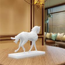 It can be difficult to locate quality home decor with horse motifs. Best And Cheap White Tomfeel 3d Printed Sculpture Running Horse Originally Designed Home Decor Tooarts Com