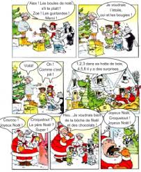 Activite De Noel Avec Une Page De Bd De Alex Et Zoe Activite Noel Noel Bande Dessinee