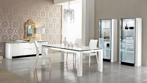 Rossetto Diamond White Chair 2 Pcs Modern Dining Table Antique Dining Rooms Dining Table In Kitchen