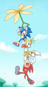 Sonic Tails E Knuckles Sonic The Hedgehog Sonic Sonic Heroes